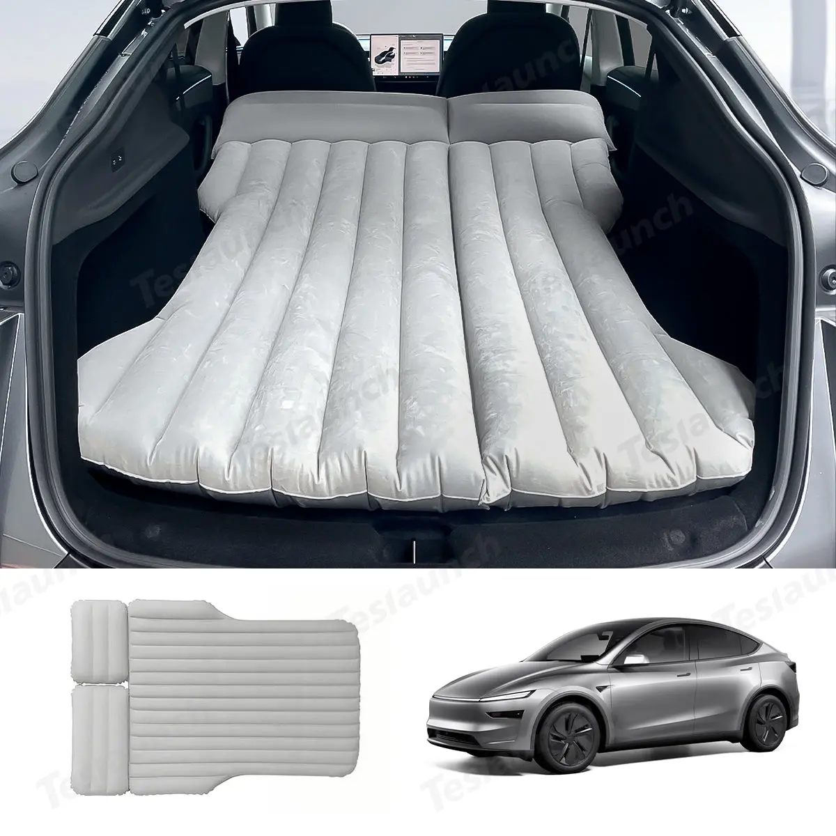 Air Mattress Portable Camping Bed For Tesla Model Y 1