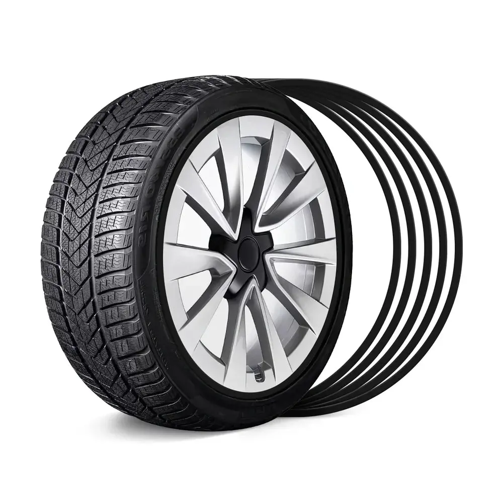 Aluminum Alloy Wheel Rim Protector- Fits All Cars (5Pcs) 25