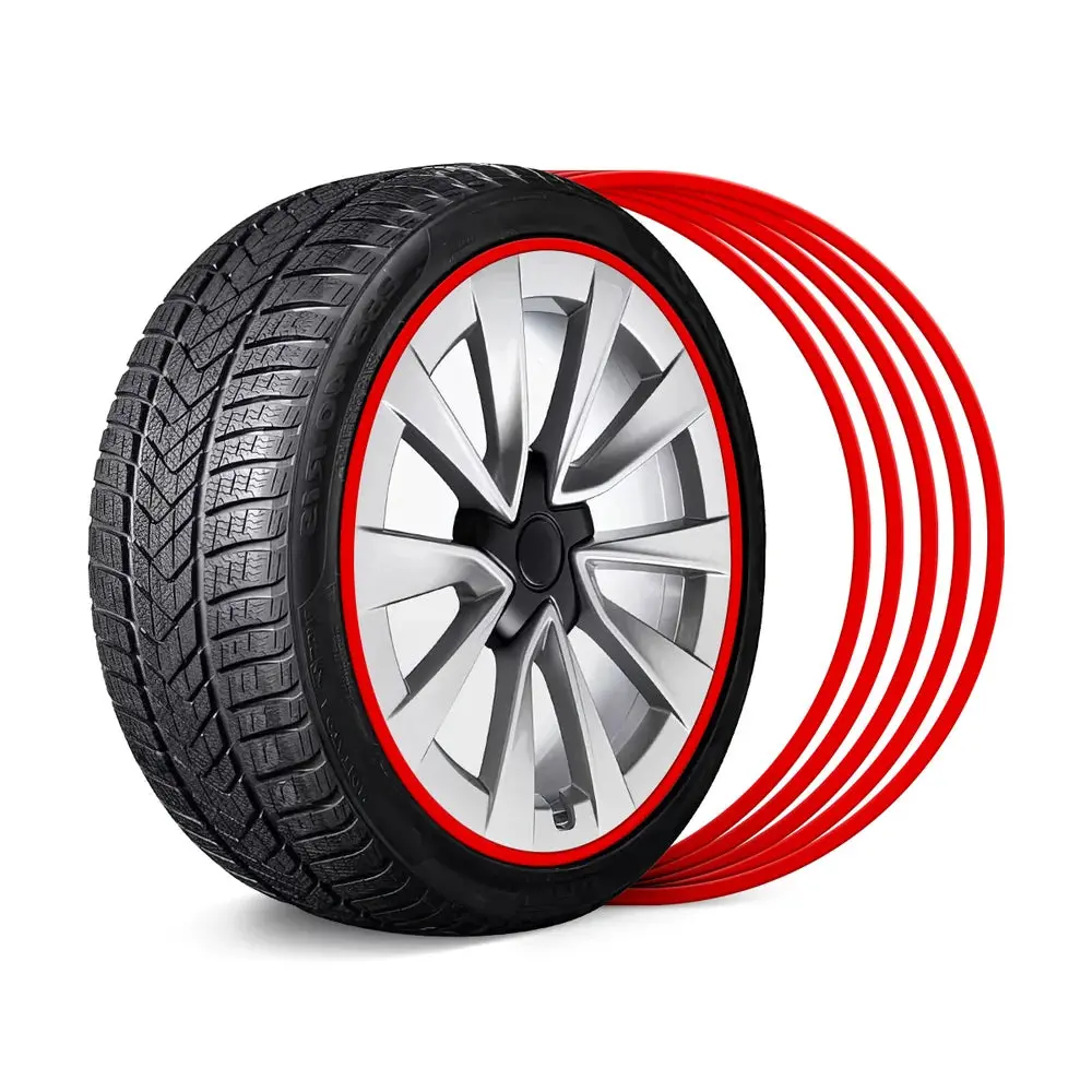 Aluminum Alloy Wheel Rim Protector- Fits All Cars (5Pcs) 23