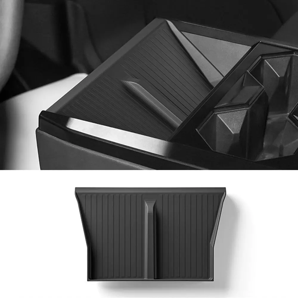 Central Console Wireless Charging Anti-Slip Silicone Pad For Cybertruck 1