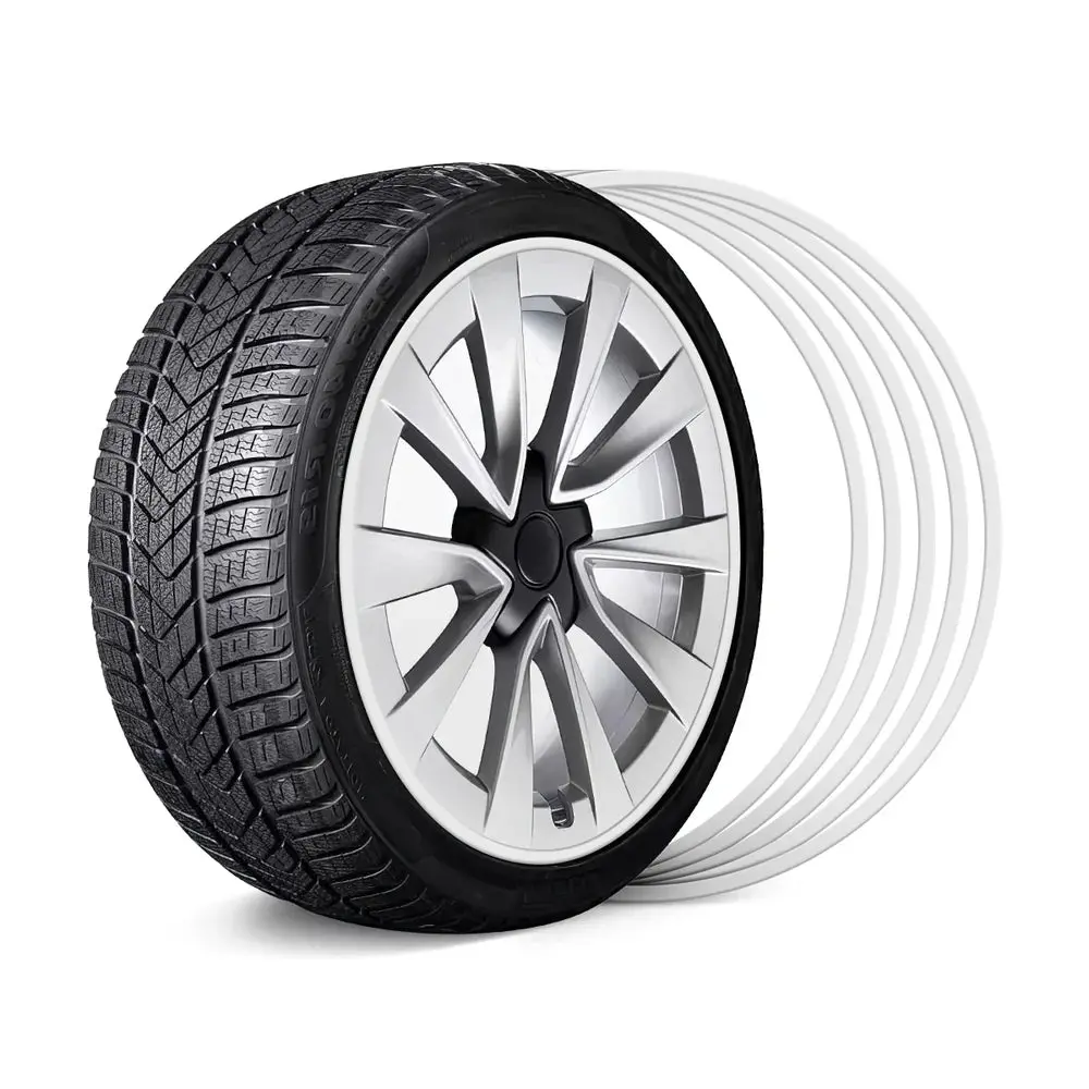 Aluminum Alloy Wheel Rim Protector- Fits All Cars (5Pcs) 29