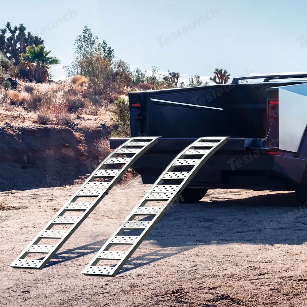 Cybertruck Aluminum Portable Loading Ramp 2