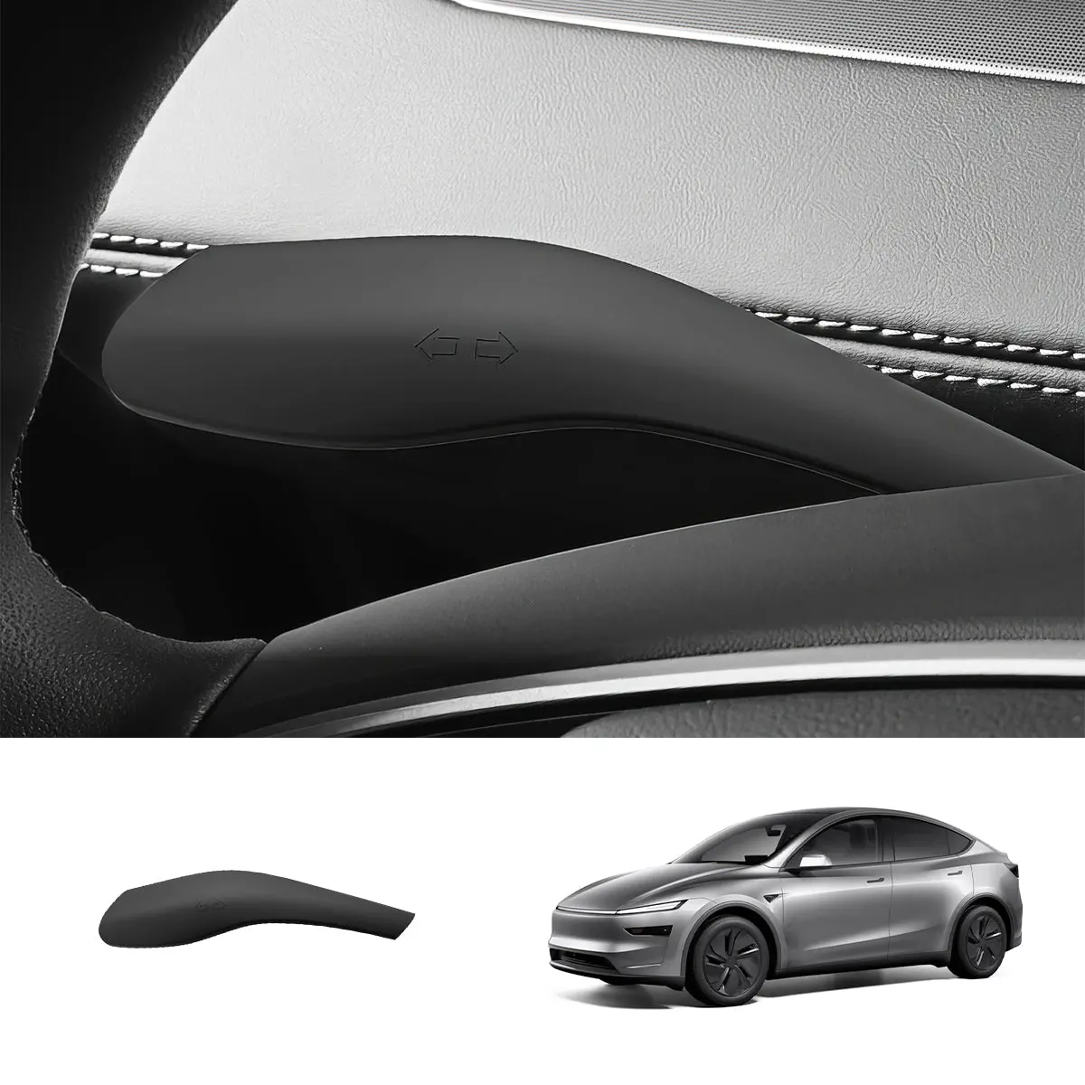 Silicone Turn Signal Stalk Cover For Tesla Model Y Juniper 2025+ (1 Pc) 1