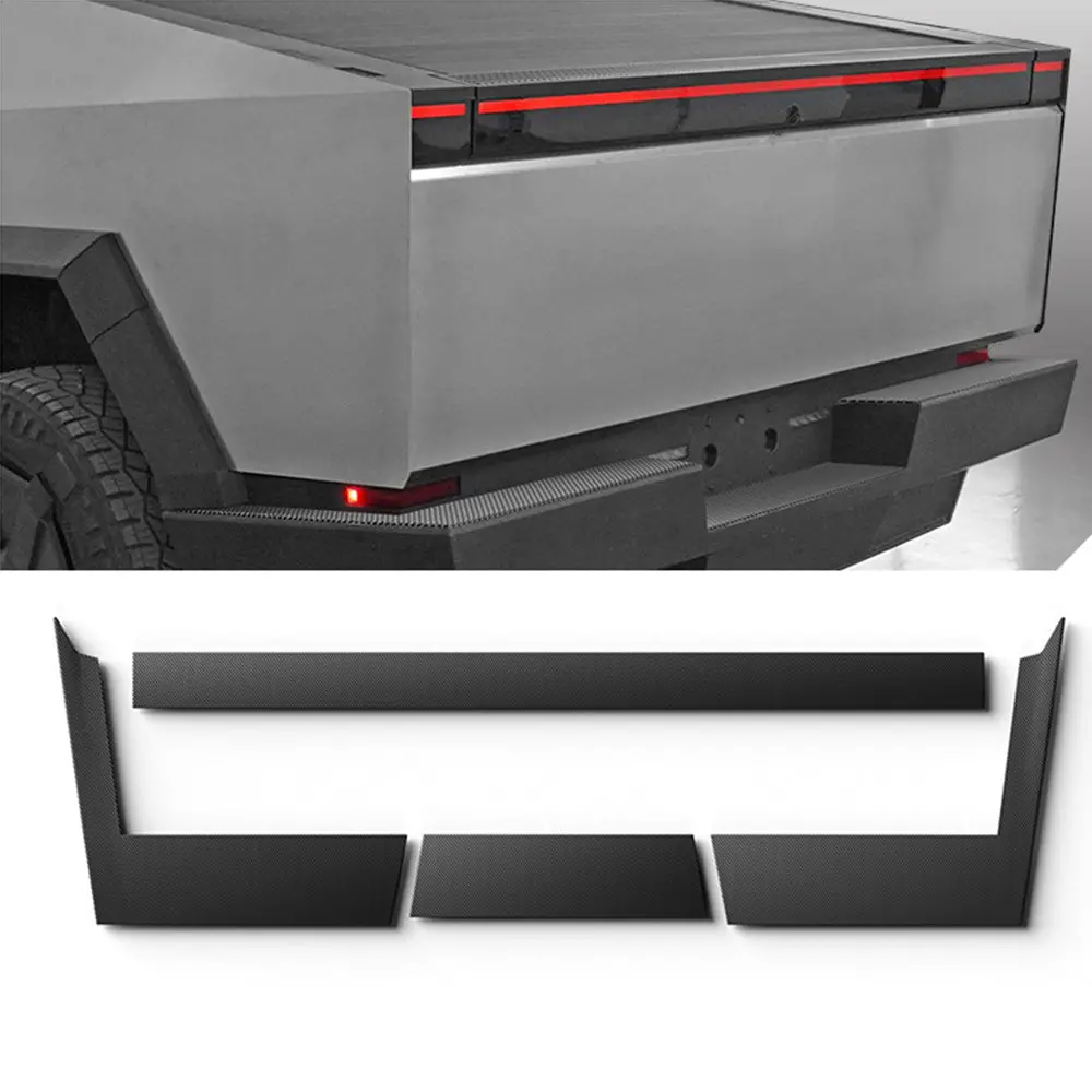 Rear Bumper & Tailgate Protectors For Cybertruck 1