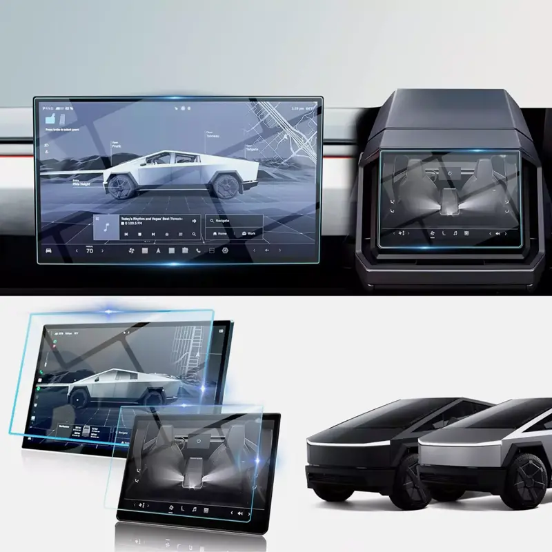 Front & Rear Screen Protector For Cybertruck 1
