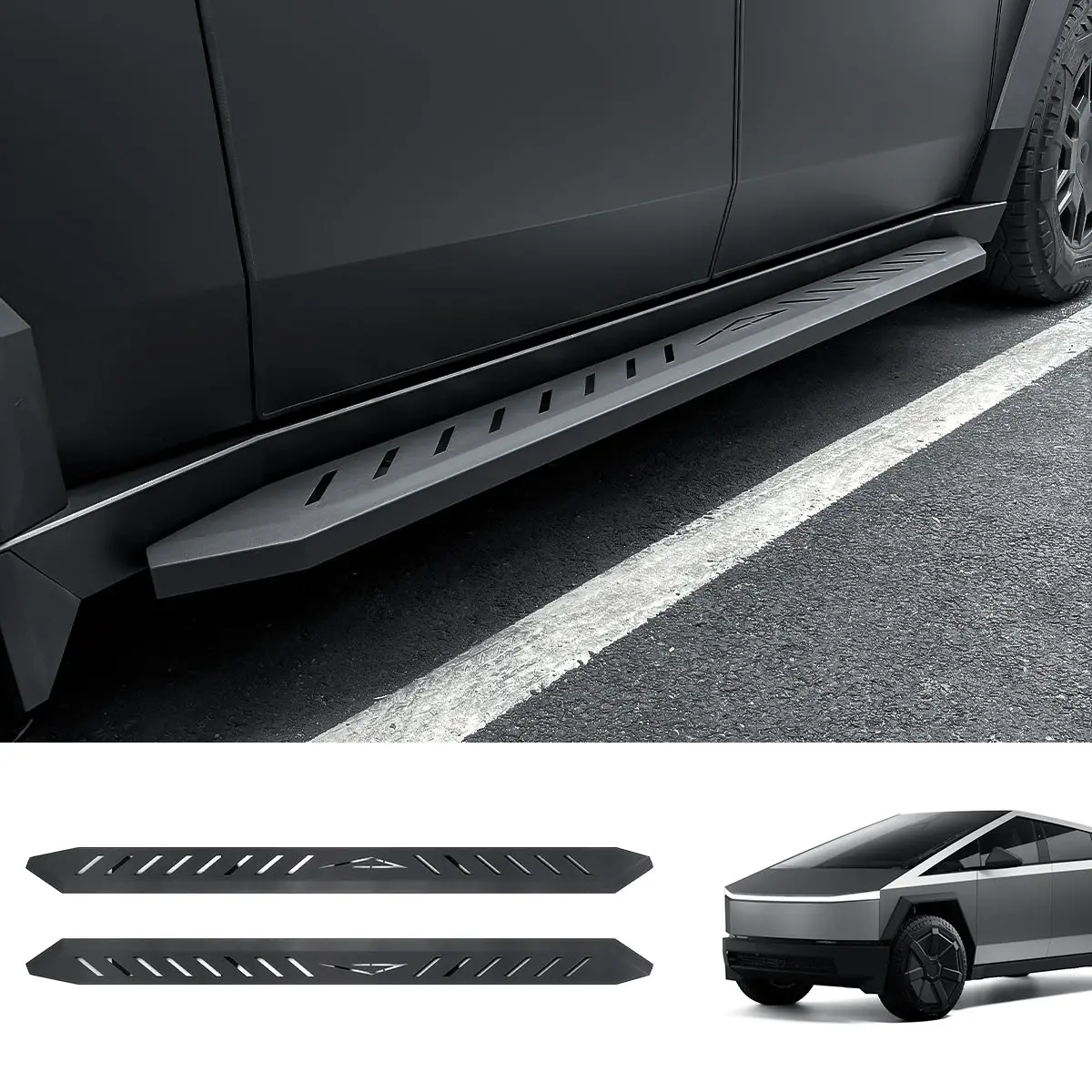 Tesla Cybertruck Running Boards Side Steps - Exterior Brackets Nerf Bars 1