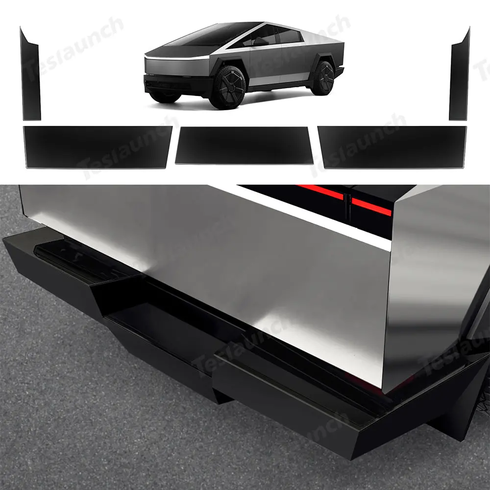 Rear Bumper Protectors For Cybertruck 1
