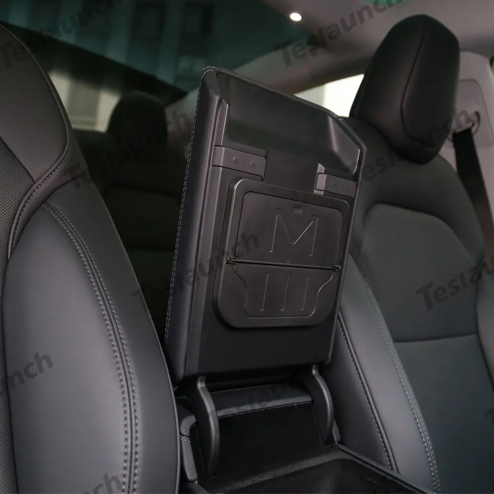 Center Console Organizer Armrest Hidden Storage Box For Tesla 2024+ Model 3 Highland 2