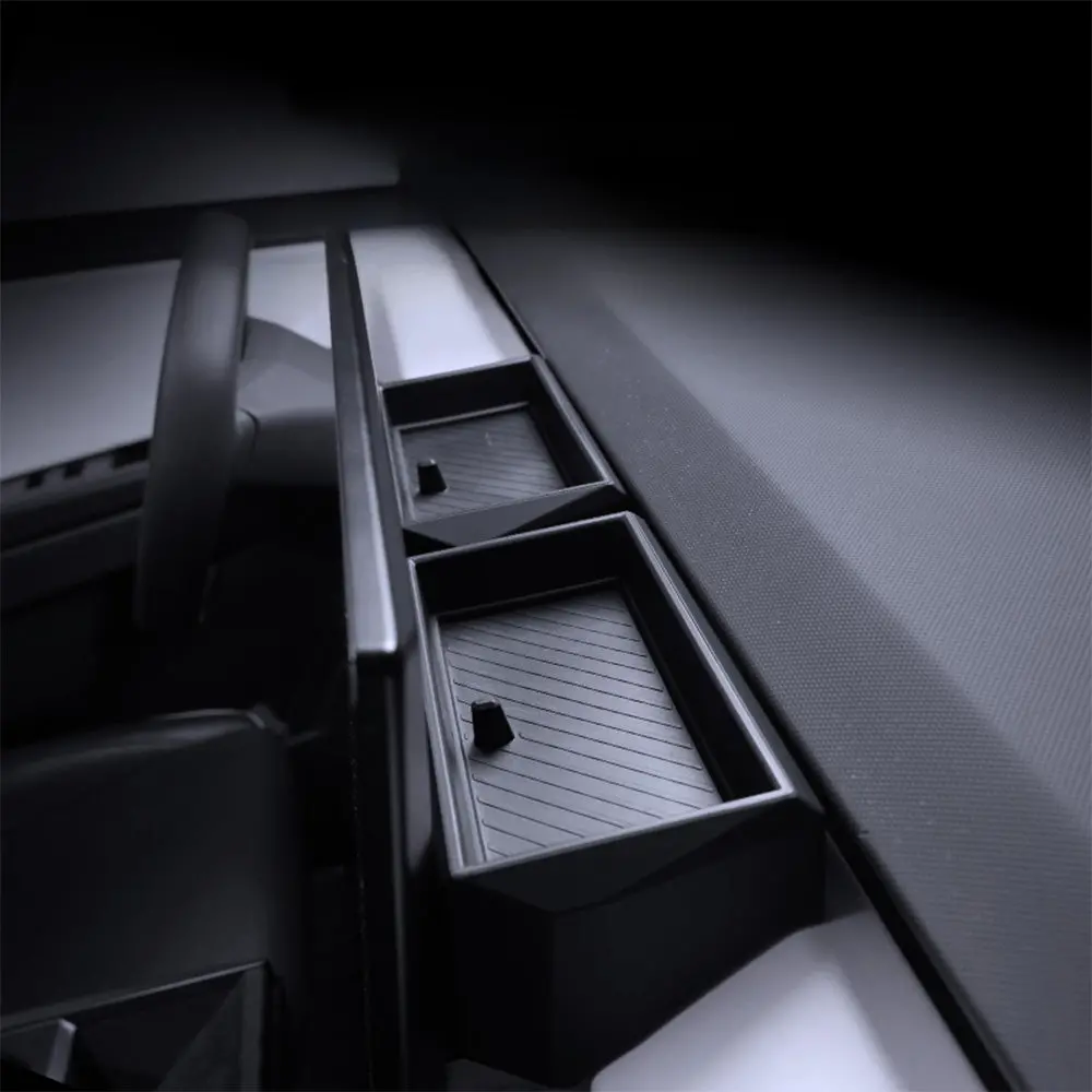 Cybertruck Center Console Behind-Screen Storage Box (Set Of 2) 1