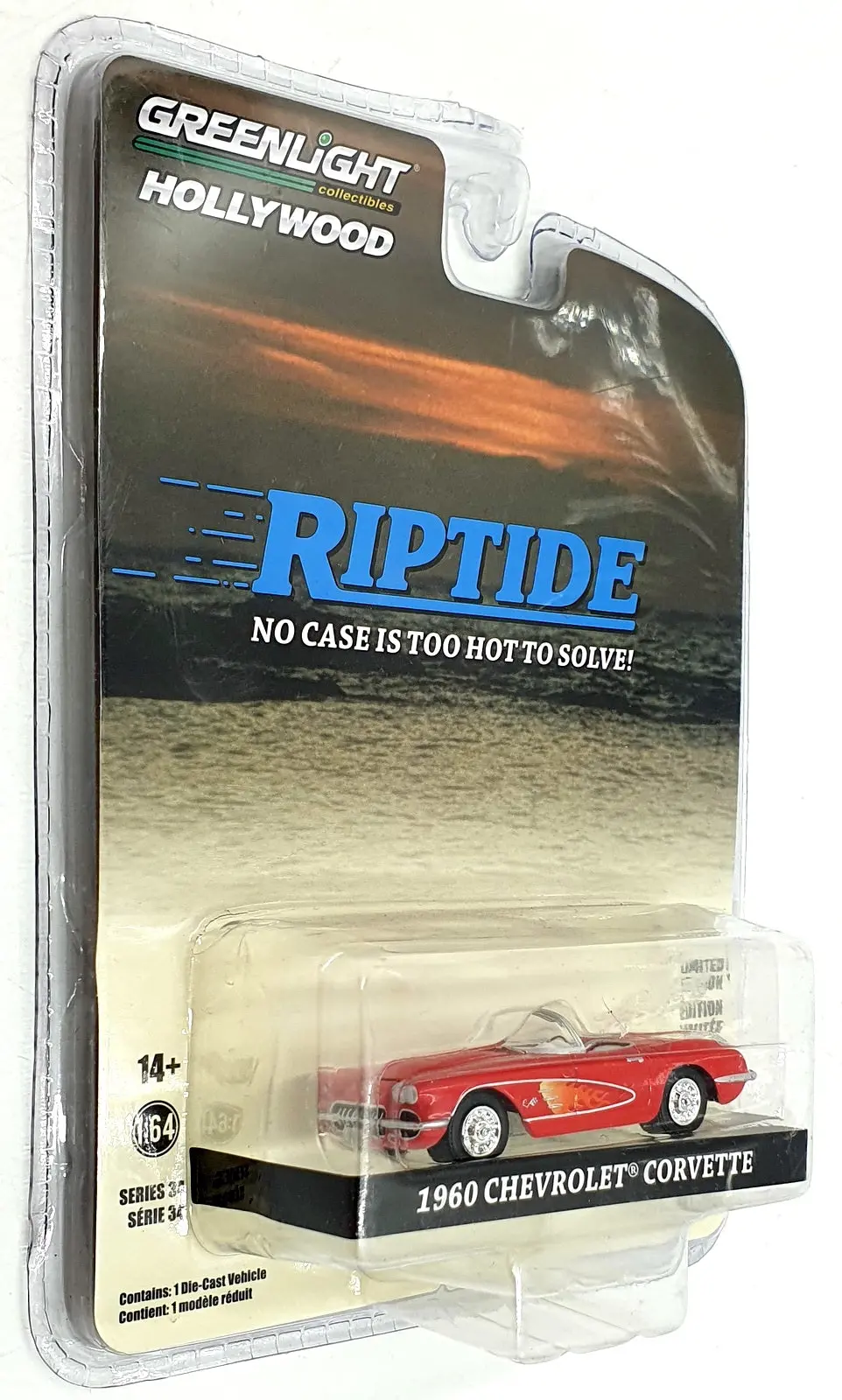 Greenlight 1/64 Scale 44940-B - 1960 Chevrolet Corvette - Red 1