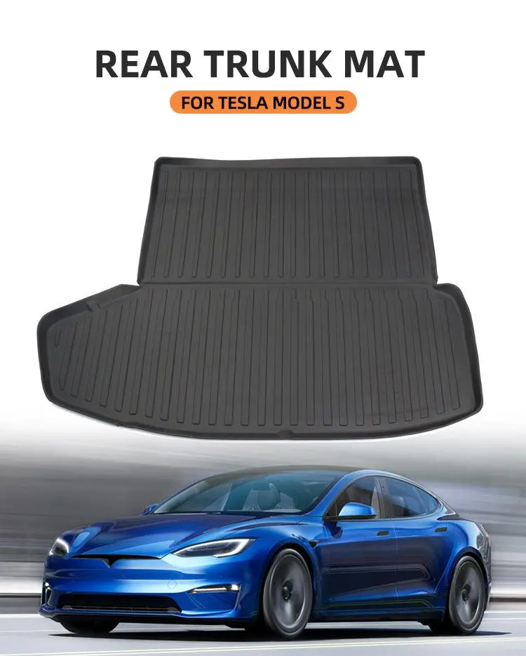 Model S Frunk / Trunk Mat Cargo Liner For Tesla(2021+) 1