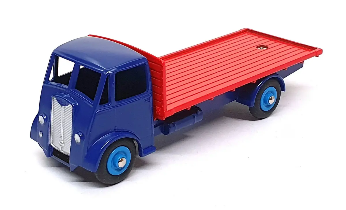 Dan-Toys Reproduction Dan-241 - Guy Flat Truck - Blue/Red 1