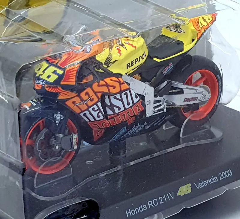 Altaya 1/18 Scale Ffr20 - Honda Rc 211V #46 Valentino Rossi Valencia 2003 1