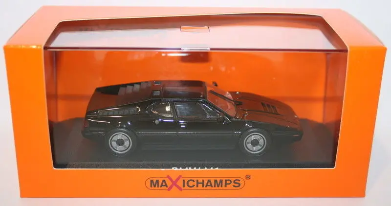 Maxichamps 1/43 Scale Diecast 940 025021 - Bmw M1 1979 - Black 1