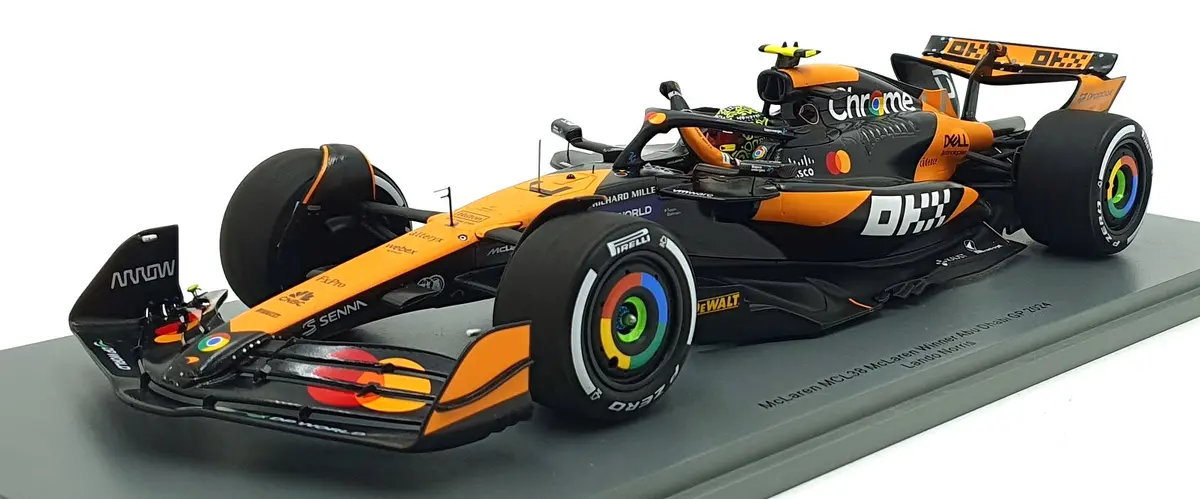 Spark 1/18 Scale 18S665 - Mclaren Mcl38 F1 #4 1St Abu Dhabi Gp 2024 Norris 1