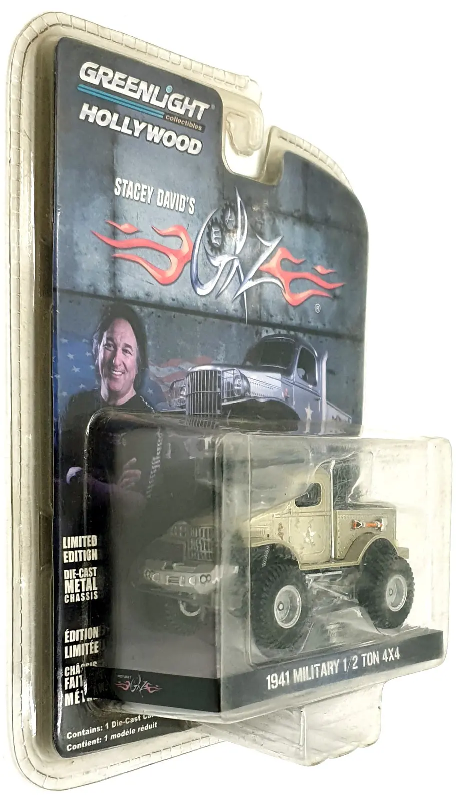 Greenlight 1/64 Scale 44750-D - Stacey David's 1941 Military 1/2 Ton 4X4 Truck 1