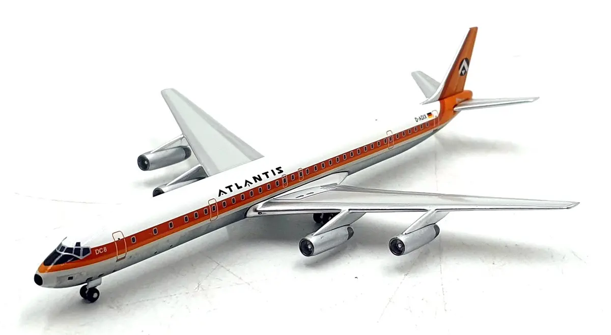Aero Classics 1/400 Scale 300326B - Atlantis D-Adix Douglas Dc-8-63Cf Aircraft 1