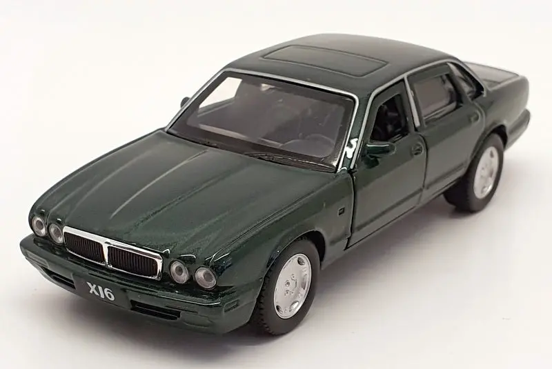 Tayumo 1/36 Scale Pull Back & Go 36100020 - Jaguar Xj6 - Emerald Green 1