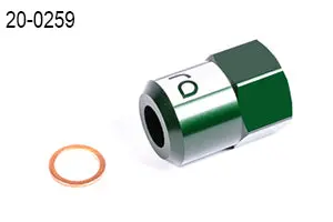 Orb Fitting, 10An Orb To Bosch 044 Check Valve Adapter 20-0259 1