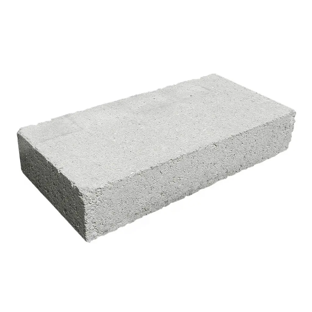 4 In. X 7-1/2 In. X 15-1/2 In. Solid Concrete Block 1