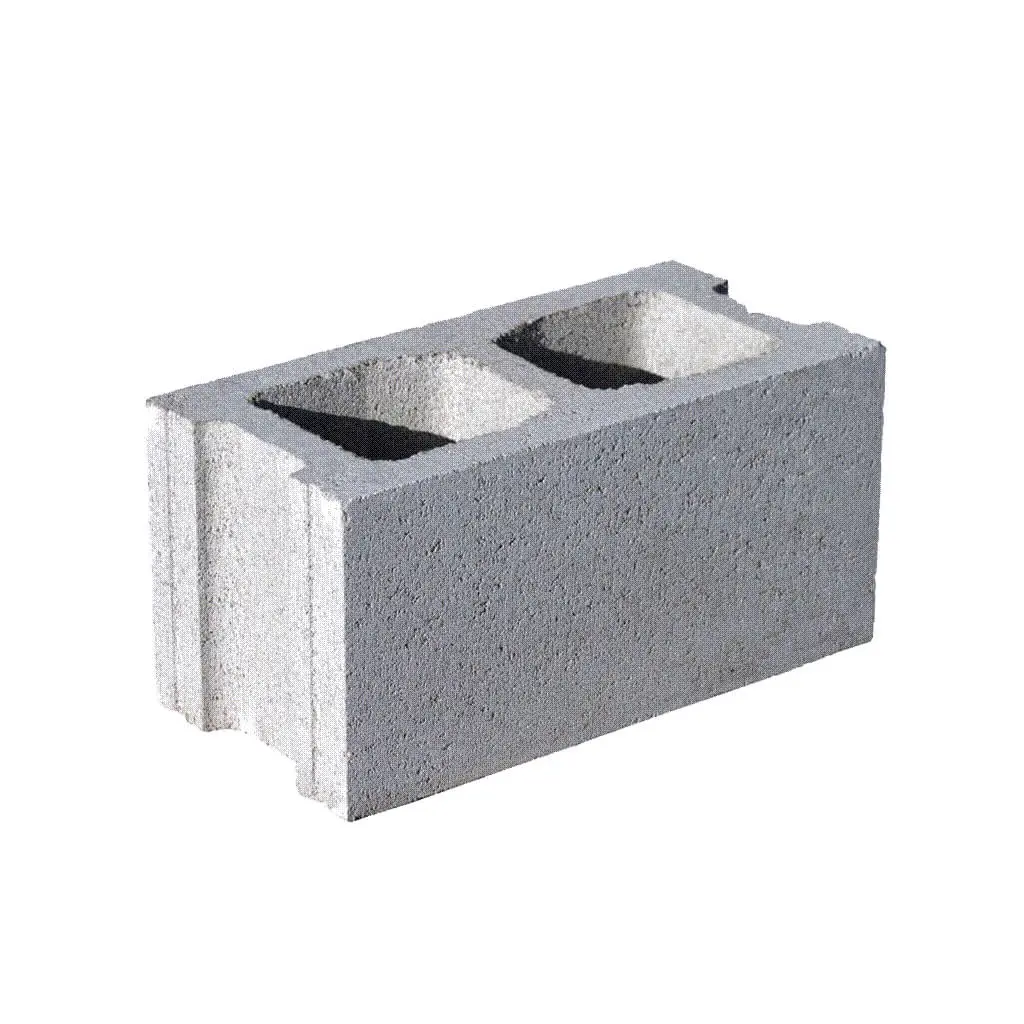 7-1/2 In. X 7-1/2 In. X 15-1/2 In. Standard Plain Concrete Block 1