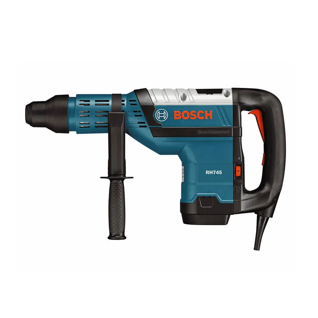 Bosch Rh745 1-3/4 In. Sds-Max 13.5-Amp Variable-Speed Corded Rotary Hammer Drill Kit 1