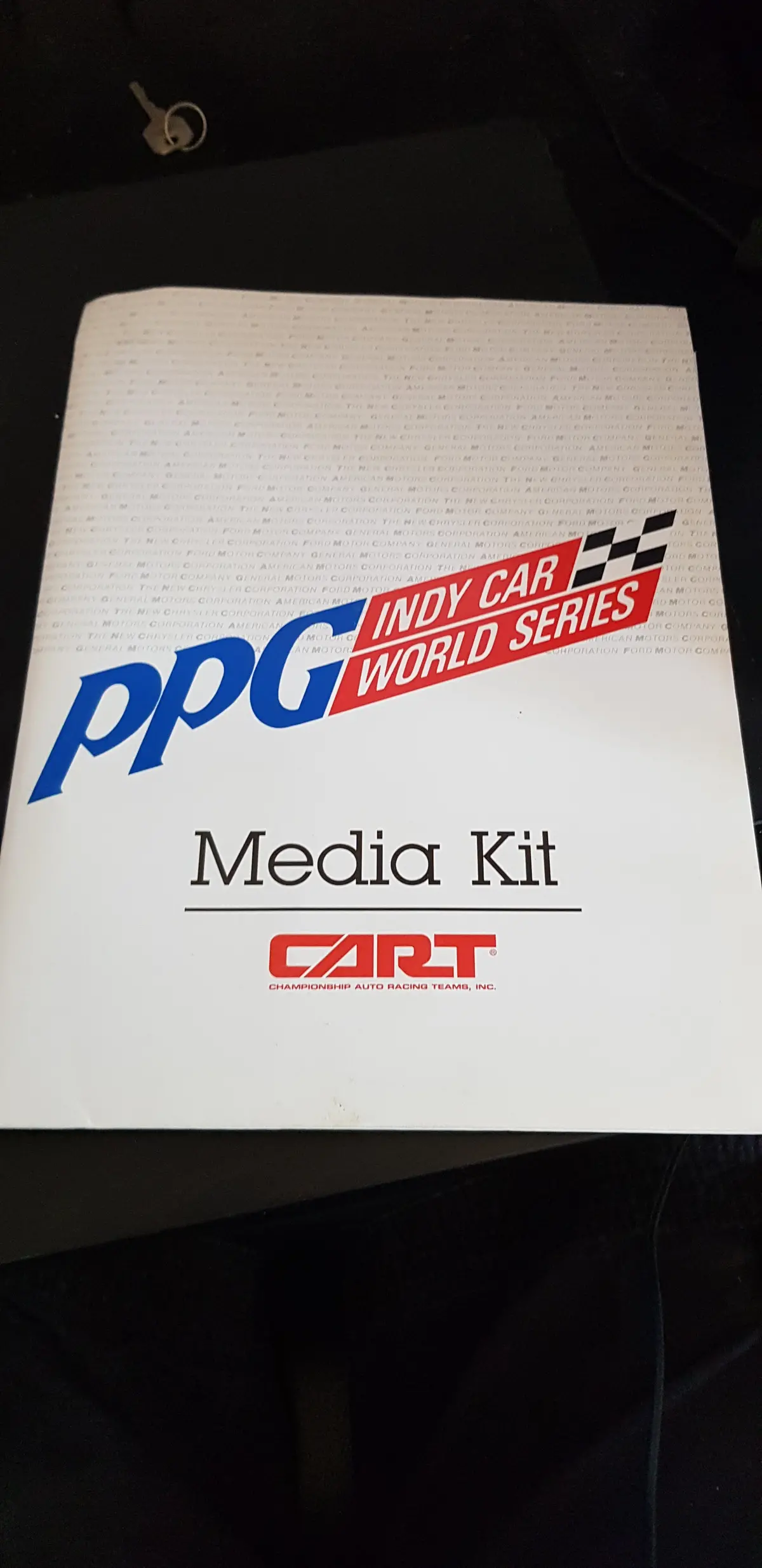 Ppg Indy Car World Series 1989 Press Pack 1