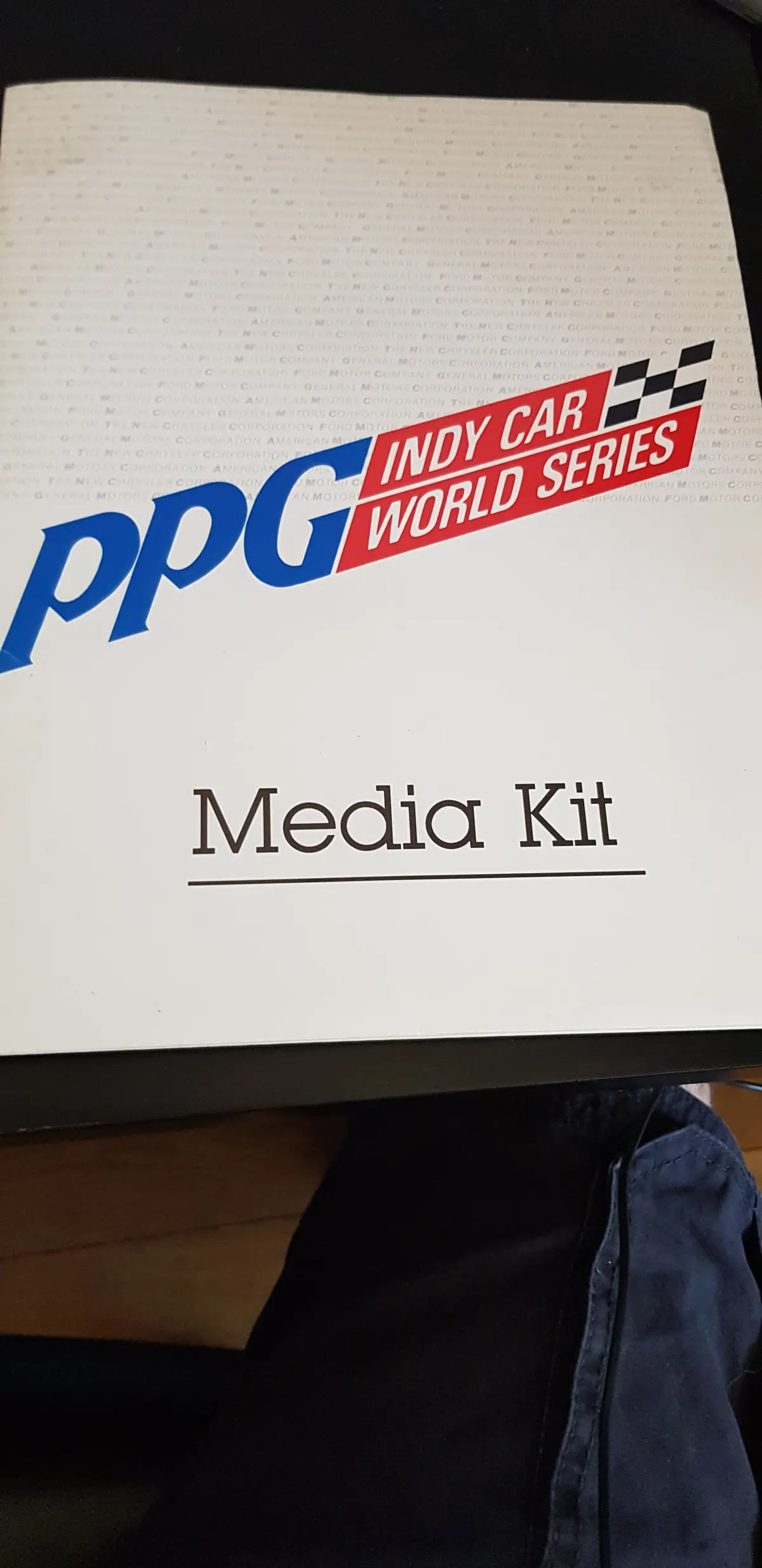 Ppg Indy Car World Series 1987 Press Pack 1