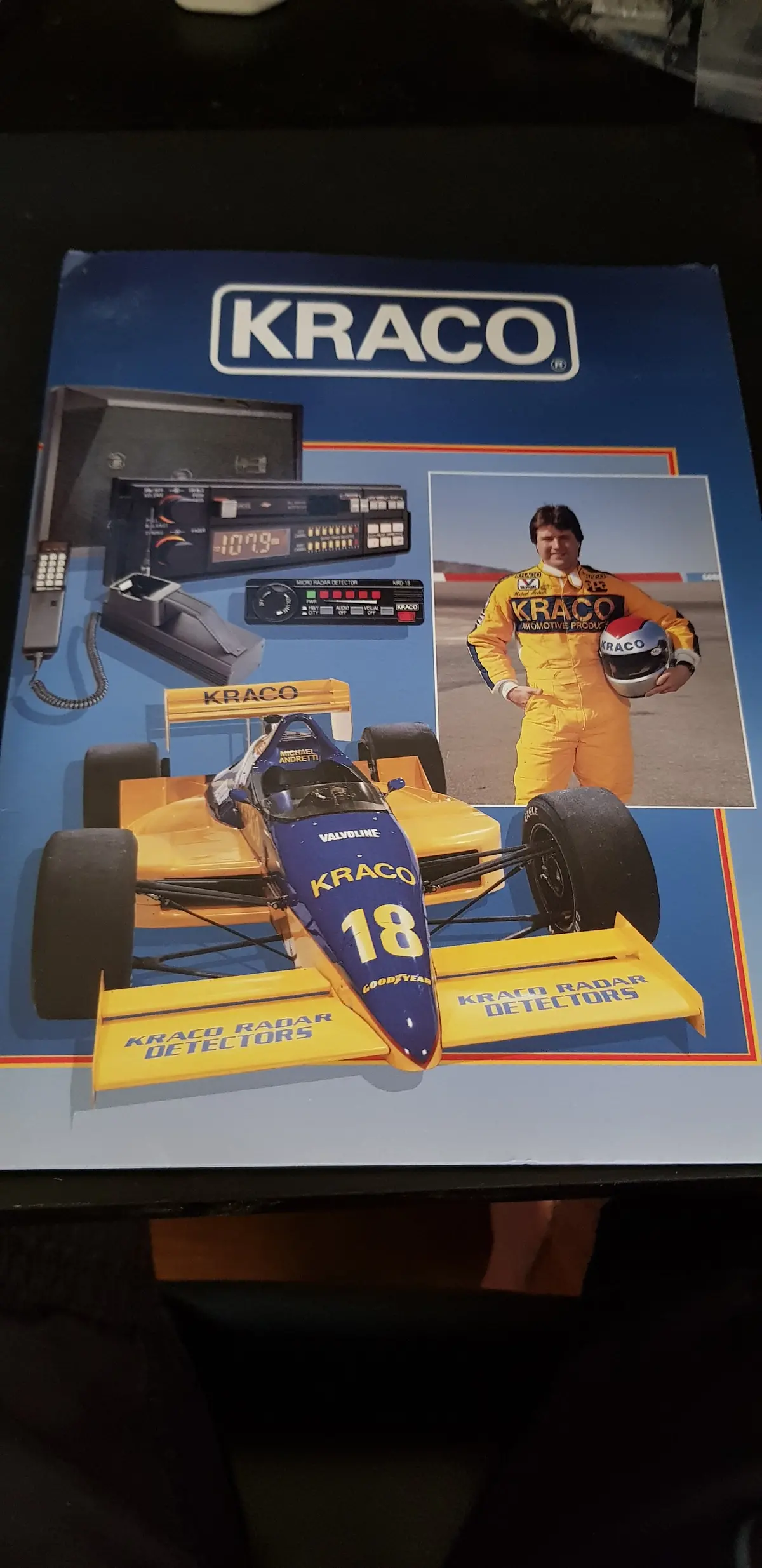 Kraco Indy Car 1988 Press Pack 1