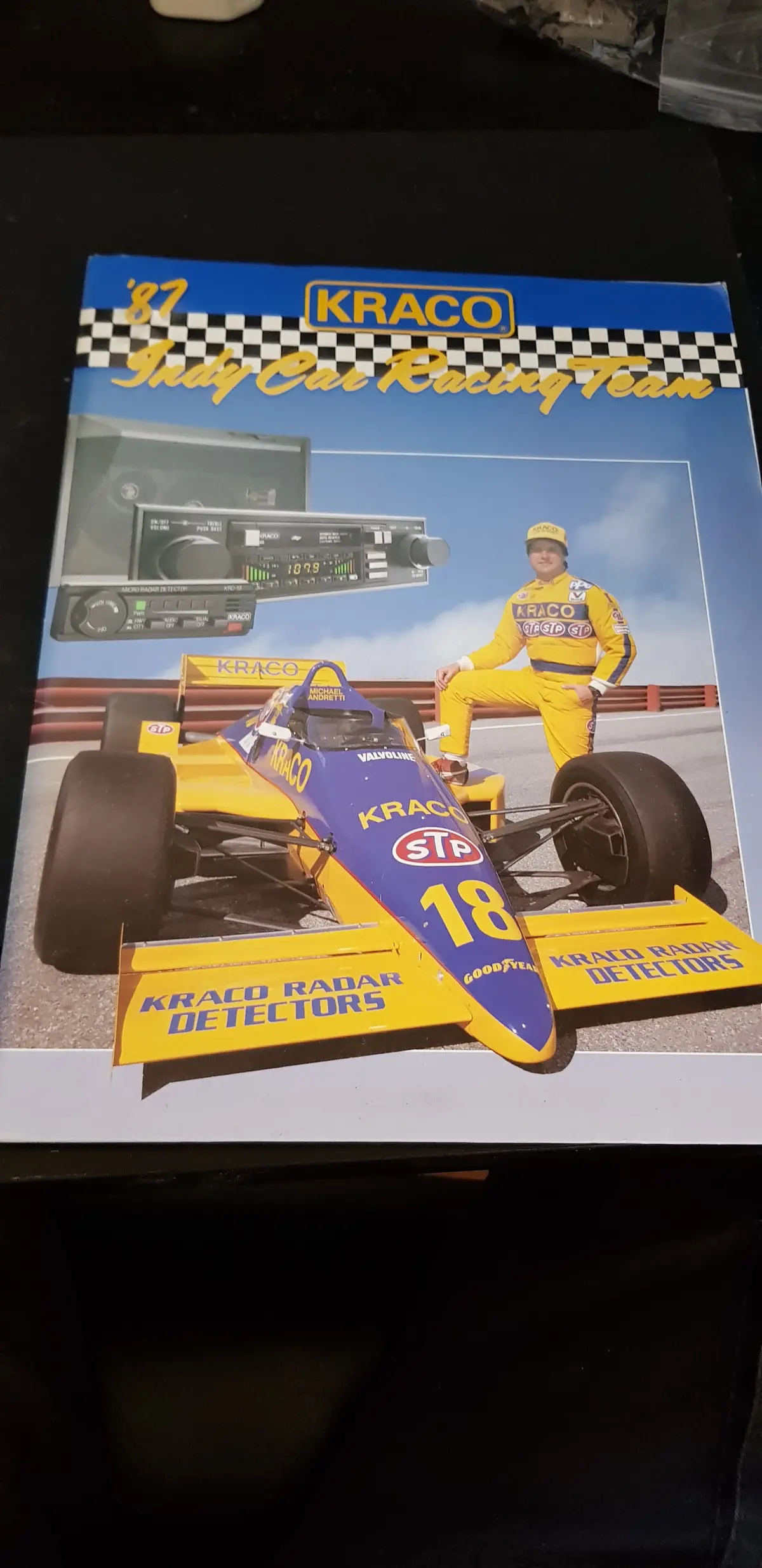 Kraco Indy Car 1987 Press Pack 1