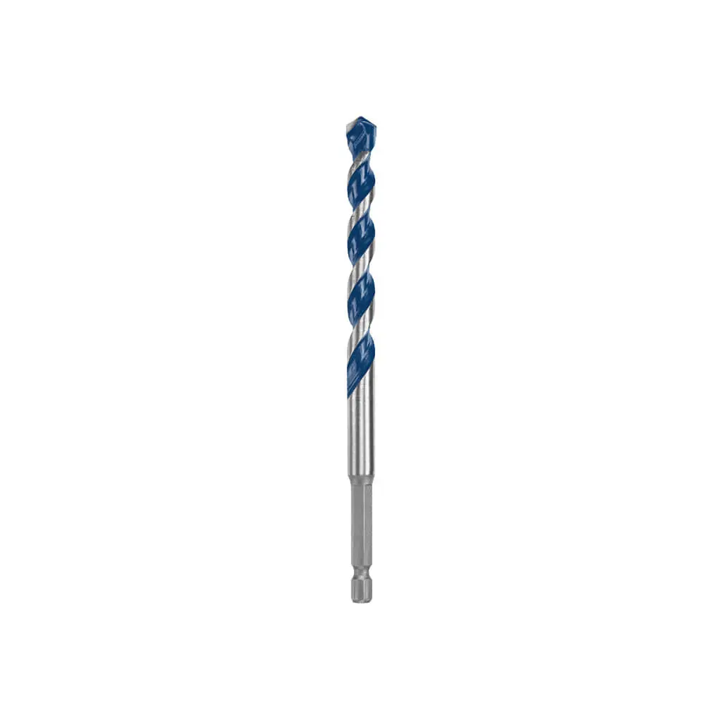 Bosch Hcbg12t 3/8 In. X 4 In. X 6 In. Bluegranite Turbo Carbide 4-Cutter Masonry Hammer Hex Shank Drill Bit 1