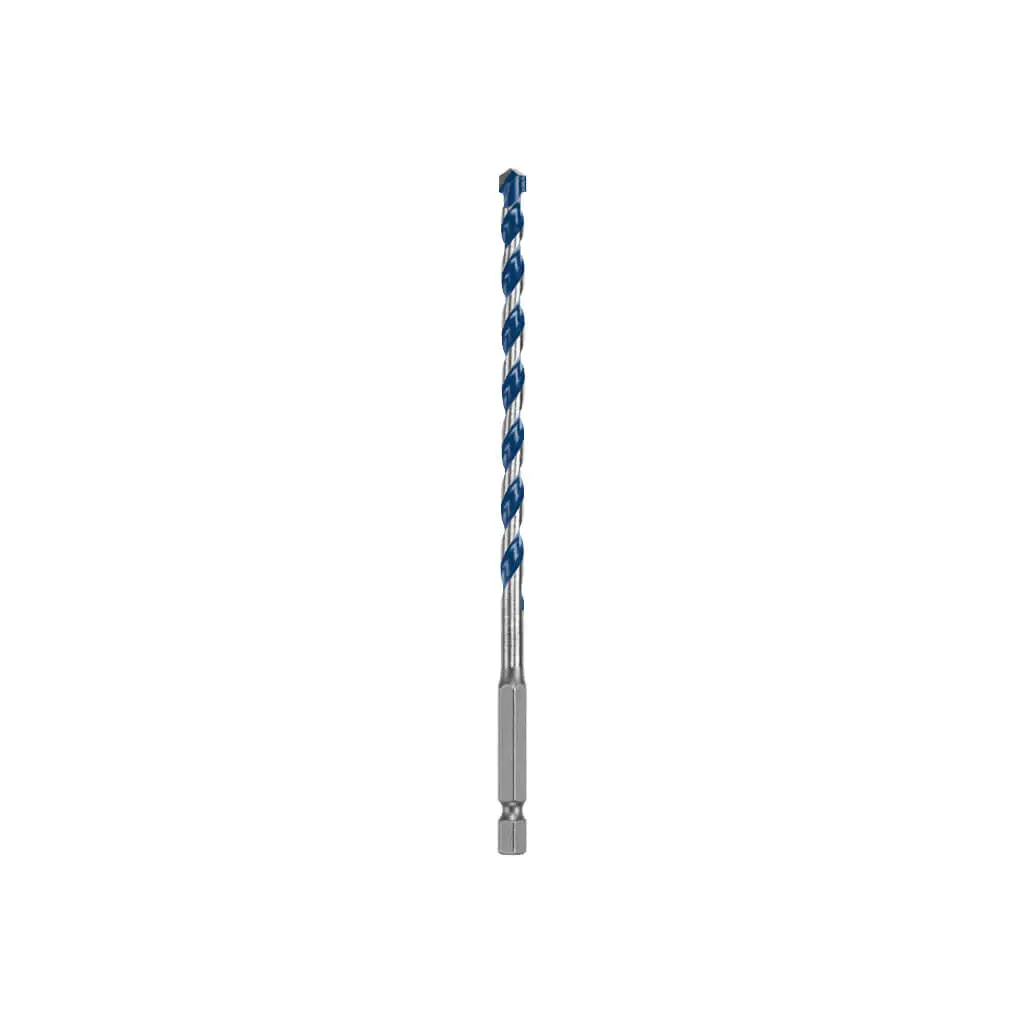 Bosch Hcbg06t 1/4 In. X 4 In. X 6 In. Bluegranite Turbo Carbide 4-Cutter Masonry Hammer Hex Shank Drill Bit 1