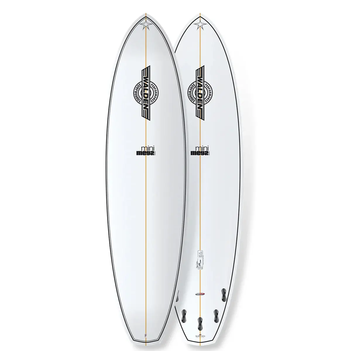 Surftech Walden Mini Mega Magic Fusion-Hd Surfboard 1