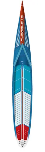 2025 Starboard Sprint 14'0" X 23.5" Blue Carbon Sup Board With Carrying Case 1