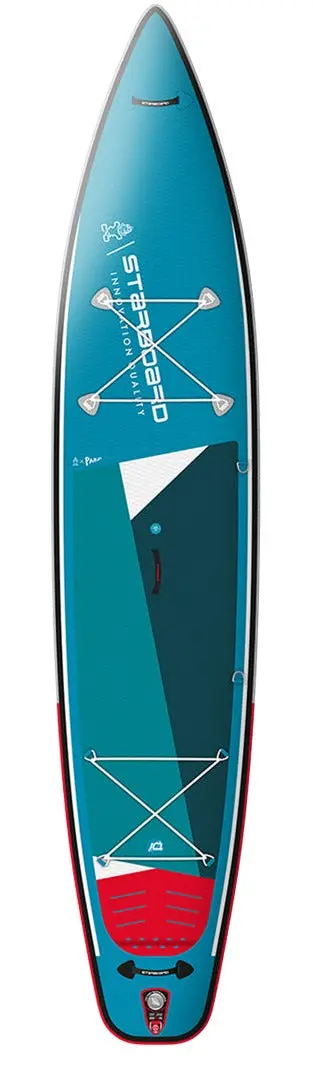 2024 Starboard Inflatable Sup 12’6” X 30” Touring M Zen Roll Sc Board With Paddle 1
