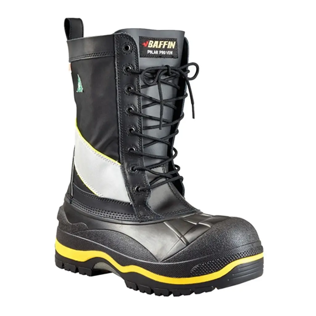 Baffin Polamp01 Men's Csa 11 In. Black Constructor Metal-Free Waterproof -100-Degree Winter Safety Work Boots 1