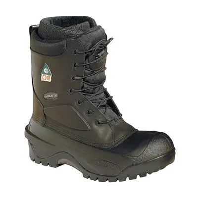 Baffin 71570238 Men's Csa 8 In. Black Workhorse Metal-Free Waterproof -60-Degree Winter Safety Work Boots 1