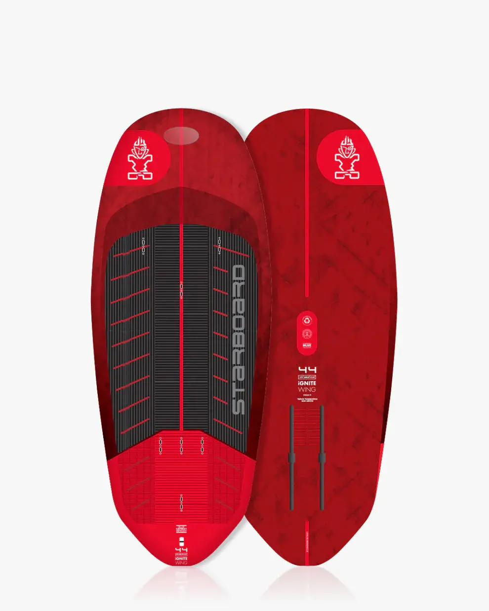 2026 Starboard 5'2" X 25.5" Ignite Wing Blue Carbon Sandwich Foil Board 1