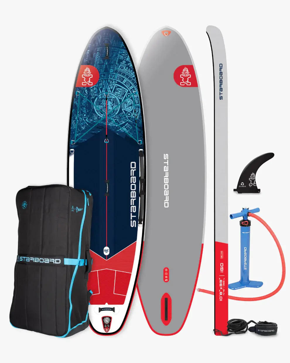 2026 Starboard 10'8" X 33" Igo Deluxe Wave Single Chamber Inflatable Sup Board 1