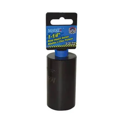 Matrix 1-1/4 In. X 1/2 In. Deep Impact Drive Socket 1