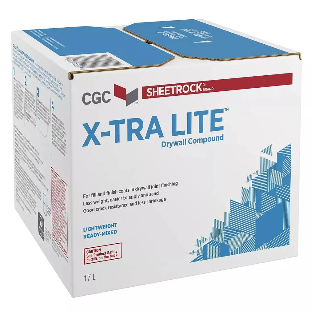 Cgc Sheetrock 17-Litre X-Tra Lite Lightweight Ready-Mixed Drywall Compound 1