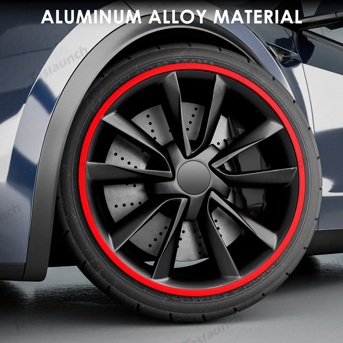 Aluminum Alloy Wheel Rim Protector- Fits All Cars (5Pcs) 13