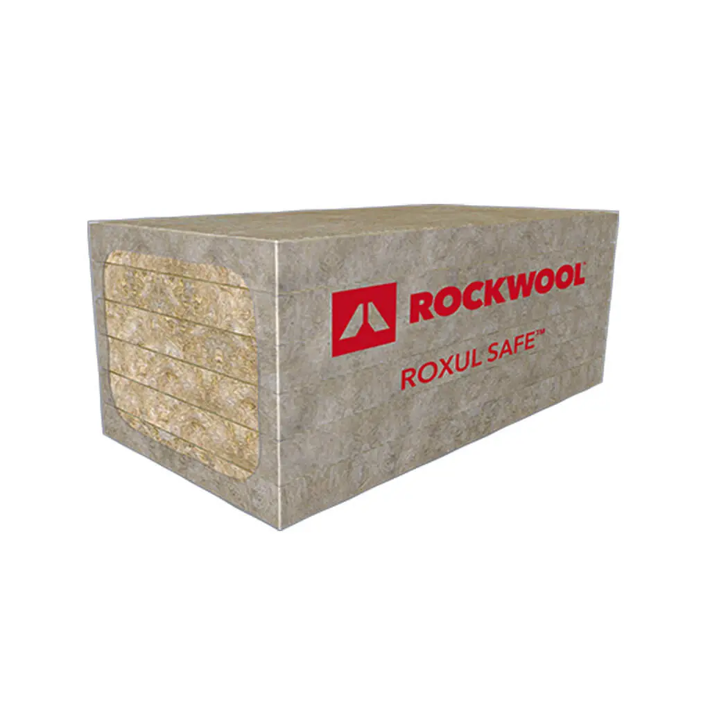 Rockwool Roxul Safe 45 1 In. X 24 In. X 48 In. Semi-Rigid Stone Wool Fire Resistant Insulation Board (18-Pack) 1