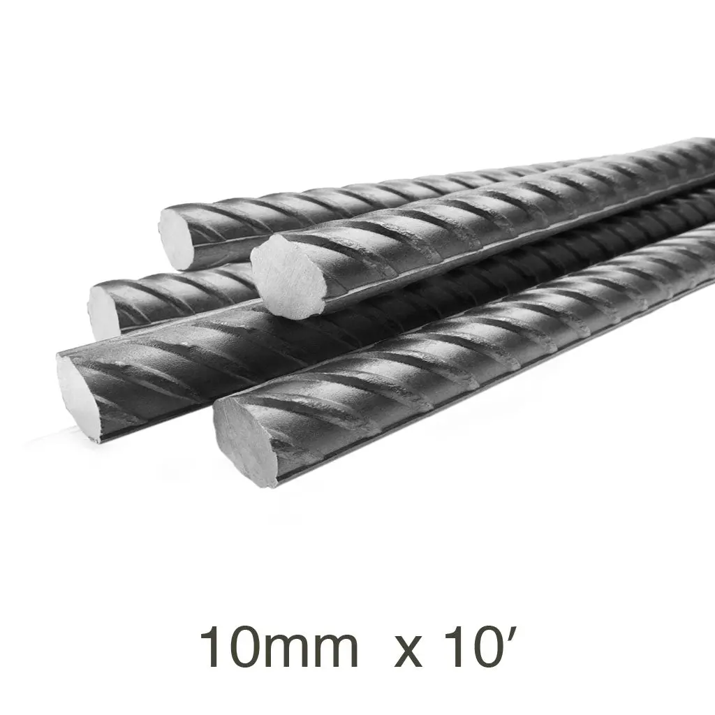 10 Mm X 10 Ft. Steel Rebar 1