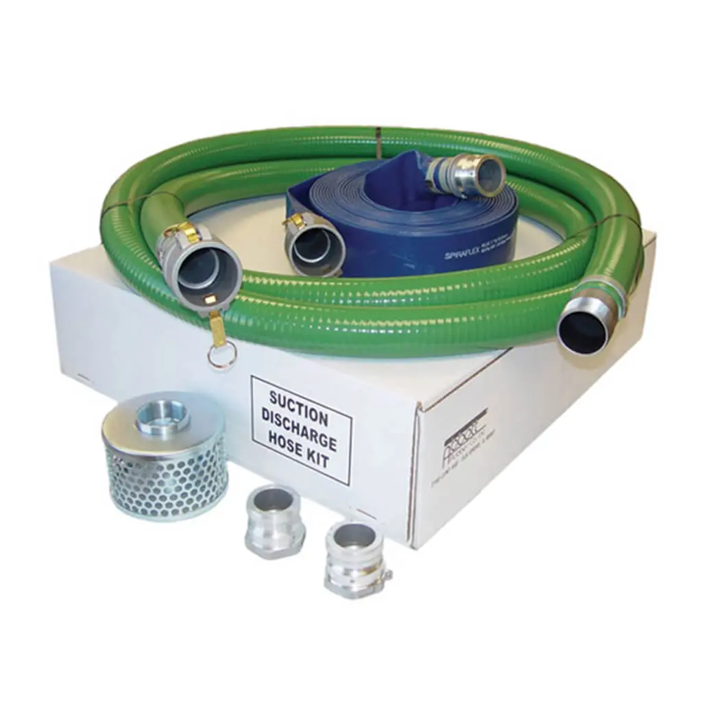 Honda 2 In. Camlock Suction & Layflat Discharge Water Pump Hose Kit 1