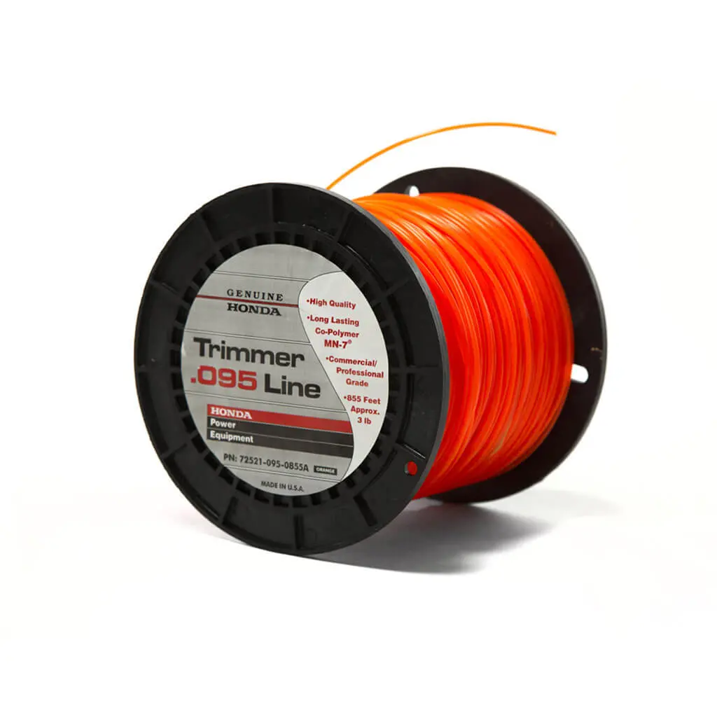 Honda 72521-095-0855A 0.095 In. X 1200 Ft. Orange Trimmer Line For Hht25 & Hht35 1