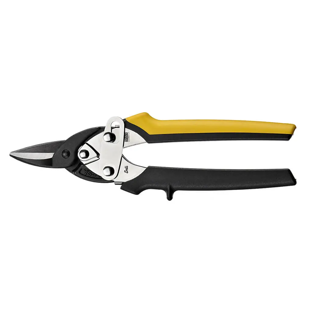 Bessey D15s 7 In. Shape/Straight Cut Compound Leverage Compact Cutting Aviation Snips 1