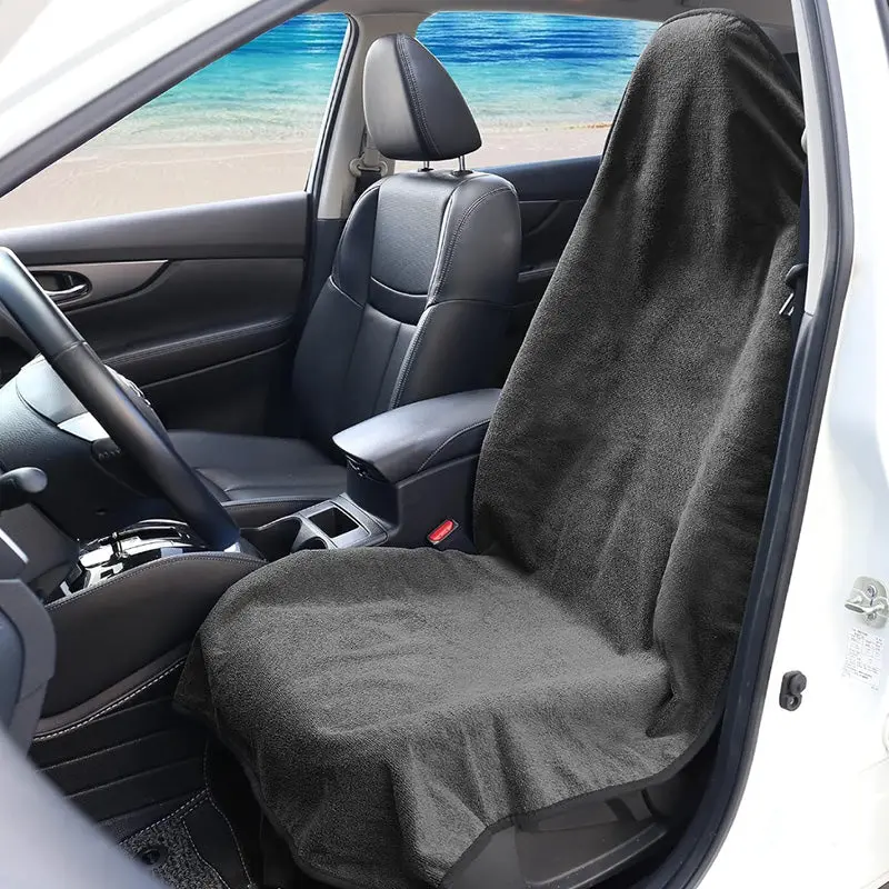 Machine Washable Waterproof Towel Seat Cover Protector - Fits All Cars 1