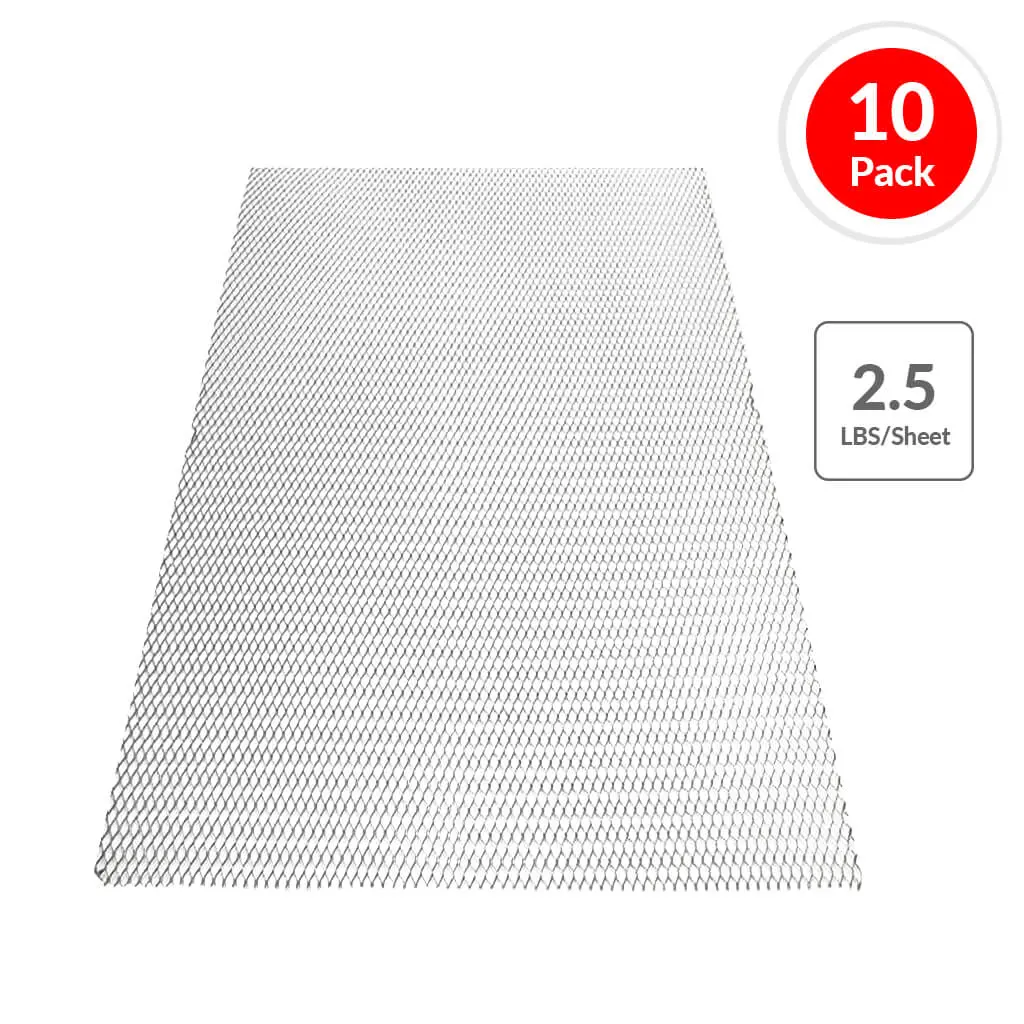 Duradrive 27 In. X 8 Ft. 2.5 Lb. Galvanized Dimple Metal Lath (10 Sheets Per Bundle) 1