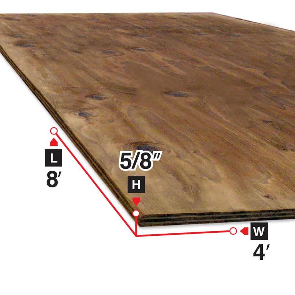 5/8 In. X 4 Ft. X 8 Ft. Sienna Brown Pressure Treated Plywood 1